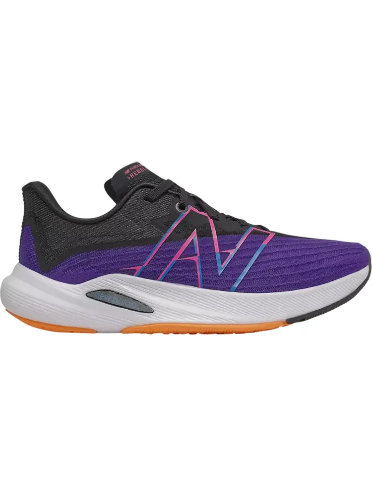 Кроссовки New Balance Wmns FuelCell Rebel v2 'Deep Violet Black' — изображение 1 из 1, фиолетовый