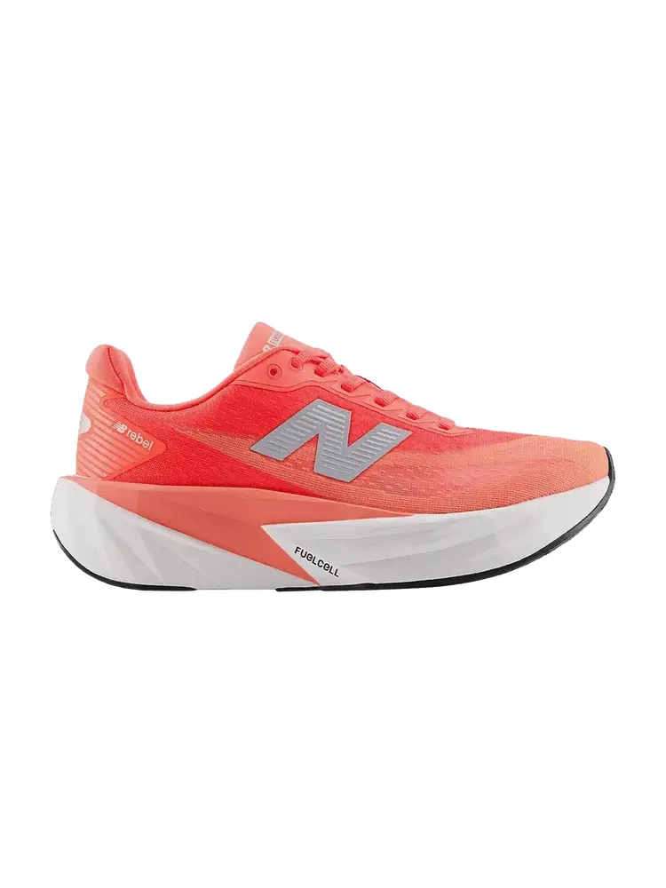 Кроссовки New Balance Wmns Fuelcell Rebel v5 Wide 'White Orange' — изображение 1 из 1, белый