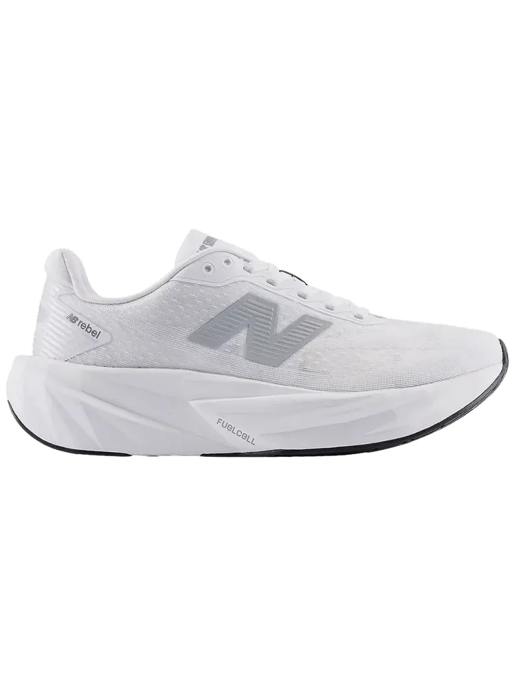Кроссовки New Balance Wmns FuelCell Rebel v5 'White Silver Metallic' — изображение 1 из 1, белый