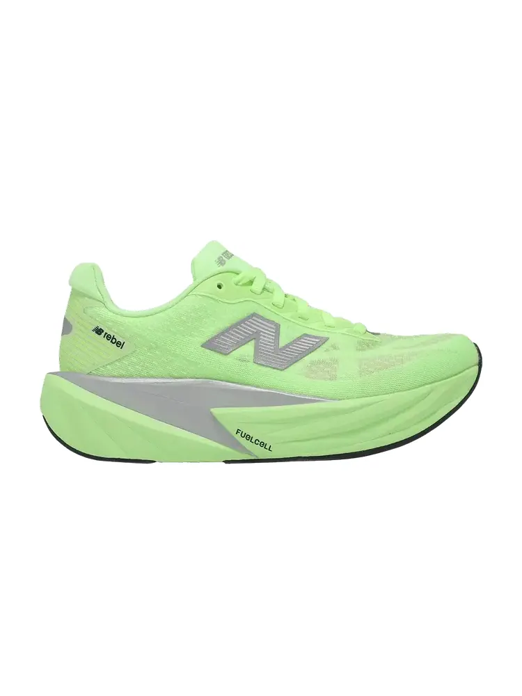 Кроссовки New Balance Wmns Fuelcell Rebel v5 Wide 'Mint Green Silver Metallic' — изображение 1 из 1, зеленый
