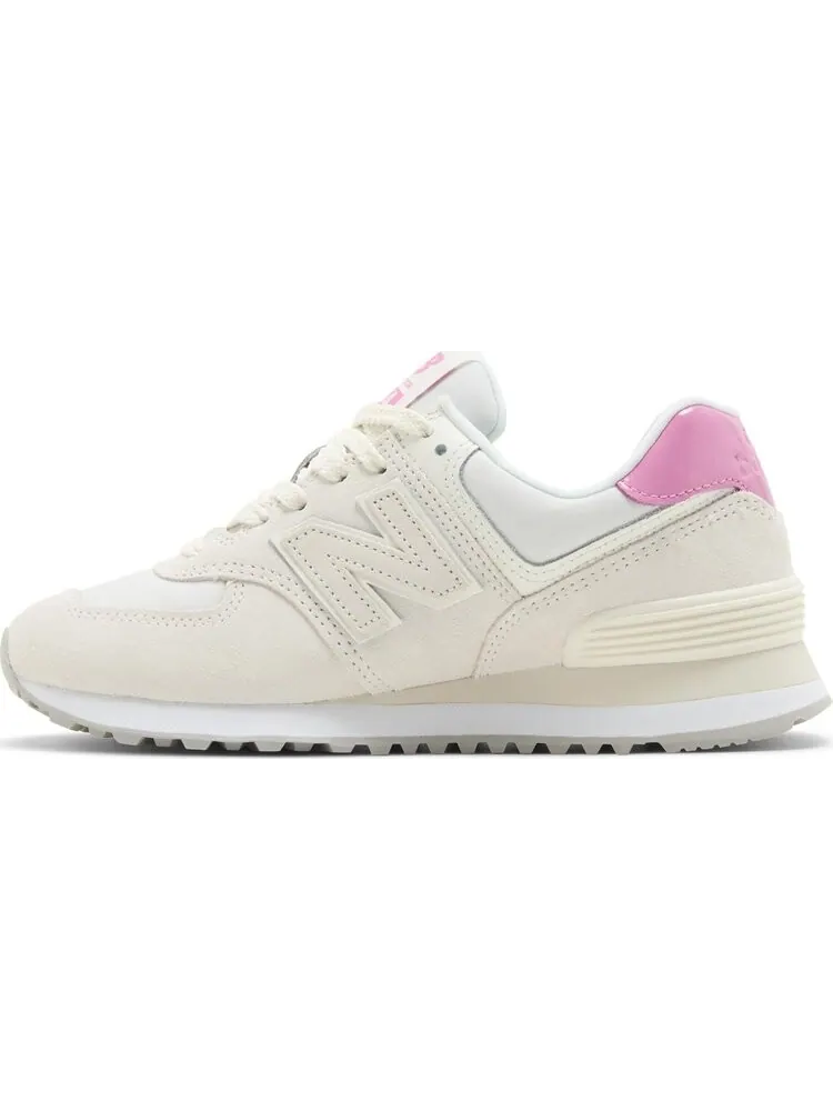 Кроссовки Wmns 574 'Sea Salt Real Pink' — изображение 3 из 4, бежевый
