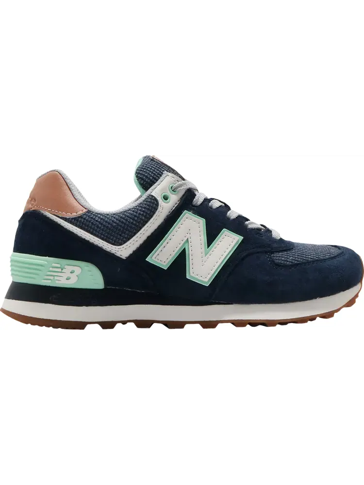 Кроссовки New Balance Wmns 574 'Beach Cruiser - Natural Indigo' — изображение 1 из 1, синий
