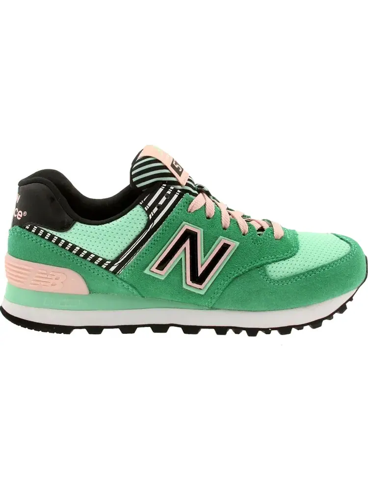 Кроссовки New Balance WL574BFS — изображение 1 из 1, зеленый