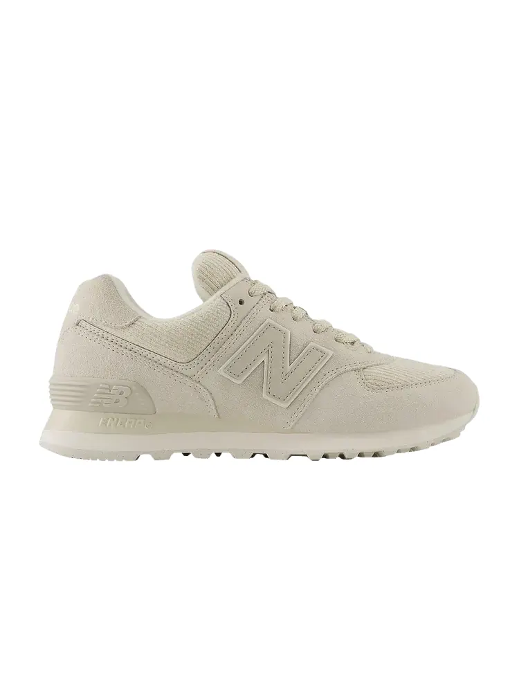 Кроссовки New Balance Wmns 574 'Angora Calcium' — изображение 1 из 1, бежевый
