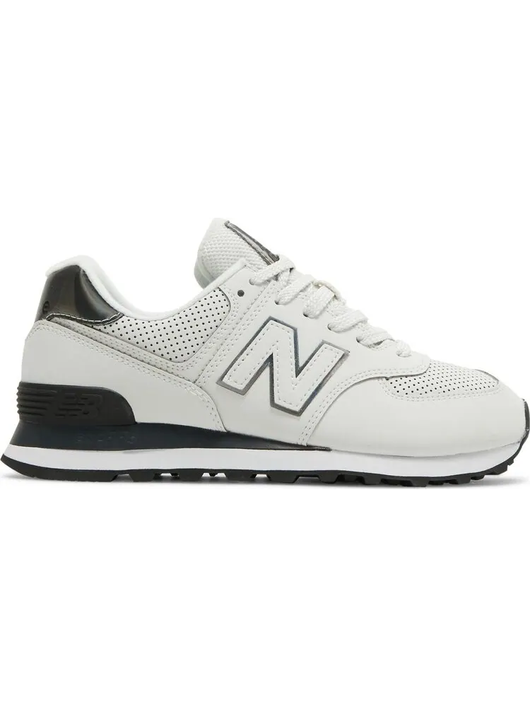Кроссовки New Balance Wmns 574 — изображение 1 из 8, белый/черный