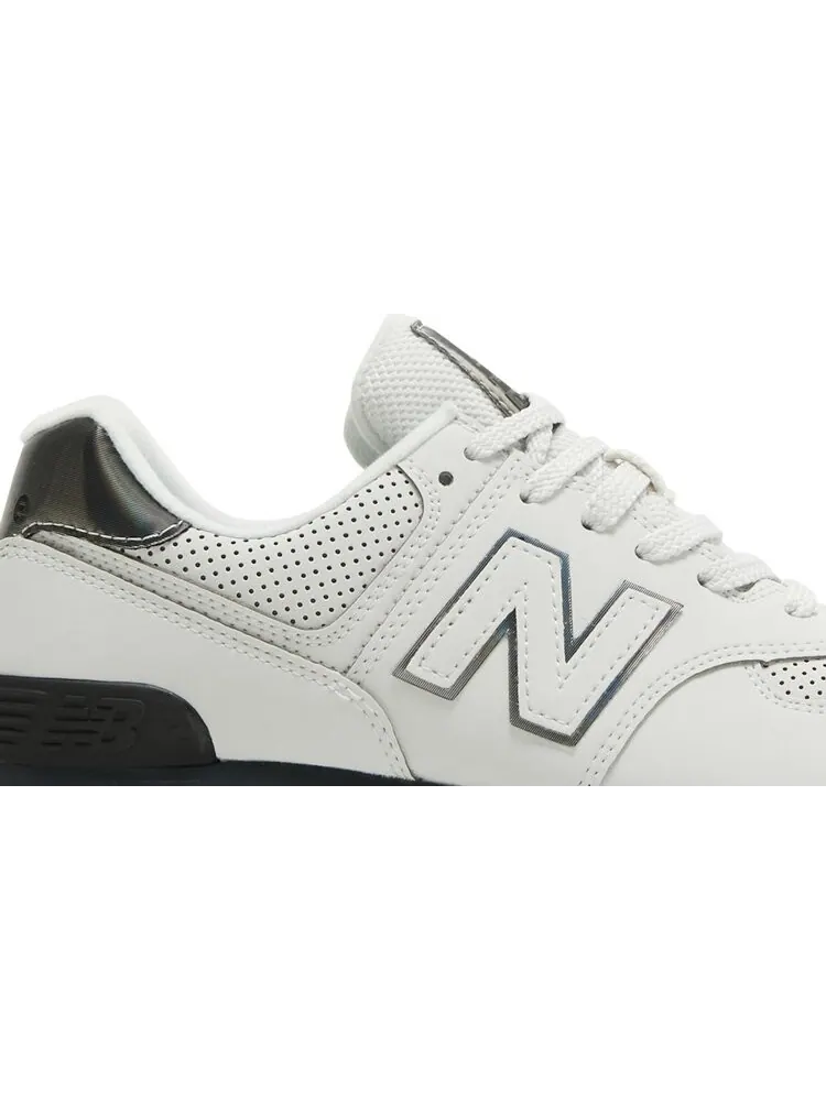 Кроссовки New Balance Wmns 574 — изображение 2 из 8, белый/черный