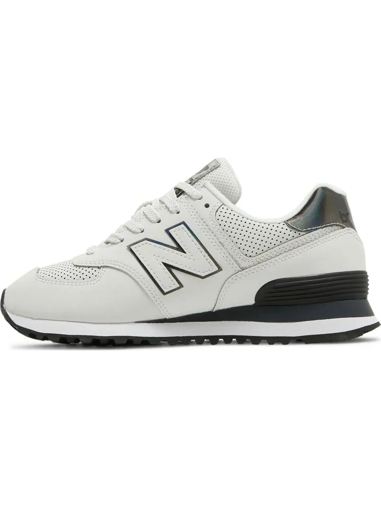 Кроссовки New Balance Wmns 574 — изображение 3 из 8, белый/черный