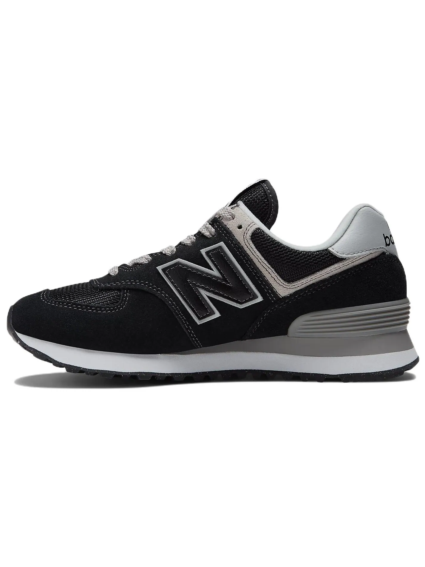 Кроссовки женские New Balance 574 Core — изображение 1 из 1, черный/белый