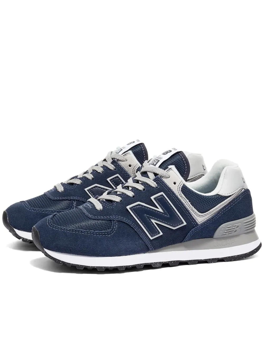 Кроссовки женские New Balance 574 Core — изображение 1 из 7, темно-синий/белый