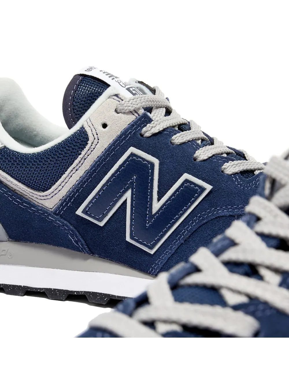 Кроссовки женские New Balance 574 Core — изображение 4 из 7, темно-синий/белый