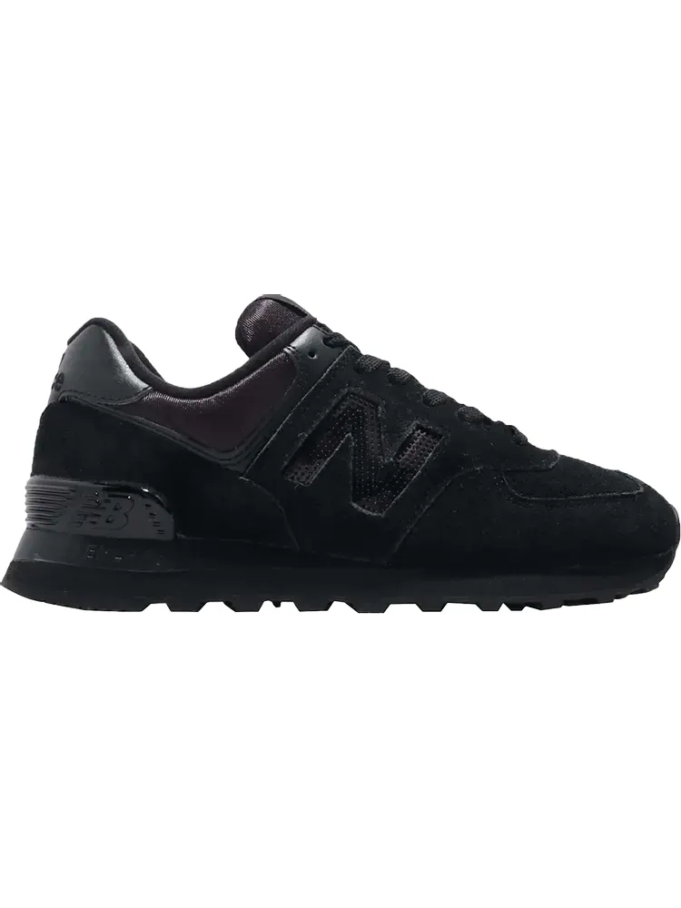 Кроссовки New Balance Wmns 574 'Triple Black' — изображение 1 из 1, черный