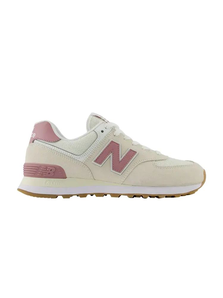Кроссовки New Balance Wmns 574 кремовые — изображение 1 из 1, бежевый