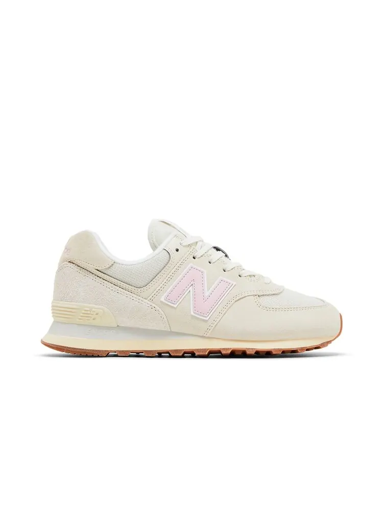 Кроссовки Wmns 574 'Linen Century Pink Gum' — изображение 1 из 8, розовый