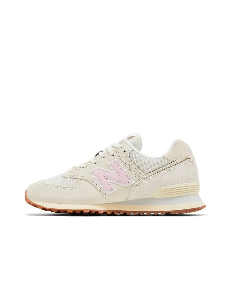 Кроссовки Wmns 574 'Linen Century Pink Gum' — изображение 3 из 8, розовый