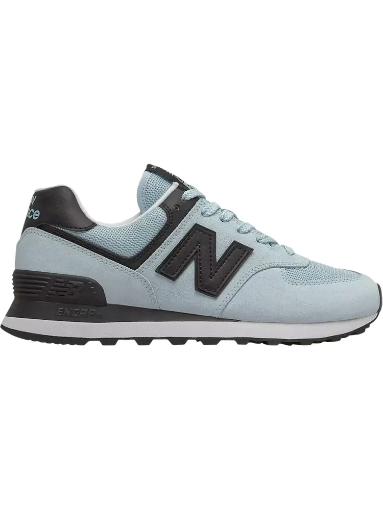 Кроссовки New Balance Wmns 574 'Morning Tide Black' — изображение 1 из 1, синий