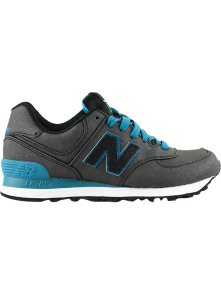 Кроссовки New Balance Wmns 574 'Precious Metals - Charcoal Teal' — изображение 1 из 1, черный