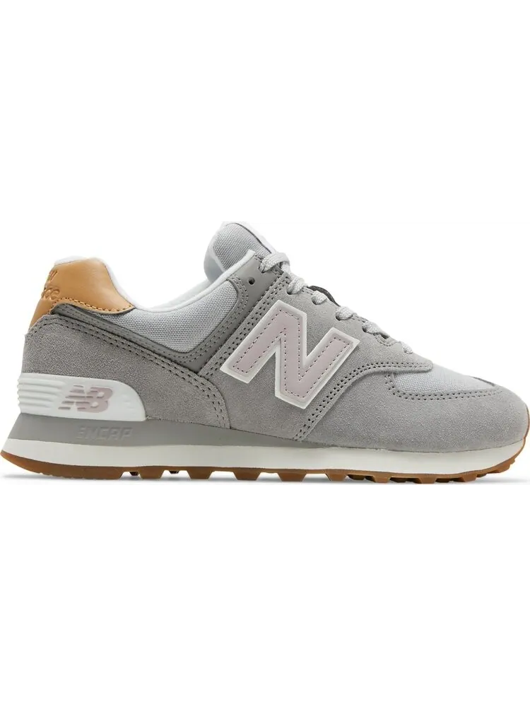 Кроссовки New Balance Wmns 574 'Tencel - Steel Rose Water' — изображение 1 из 8, серый