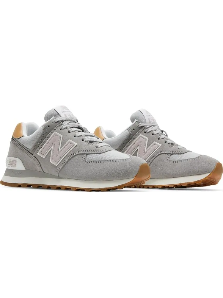 Кроссовки New Balance Wmns 574 'Tencel - Steel Rose Water' — изображение 8 из 8, серый