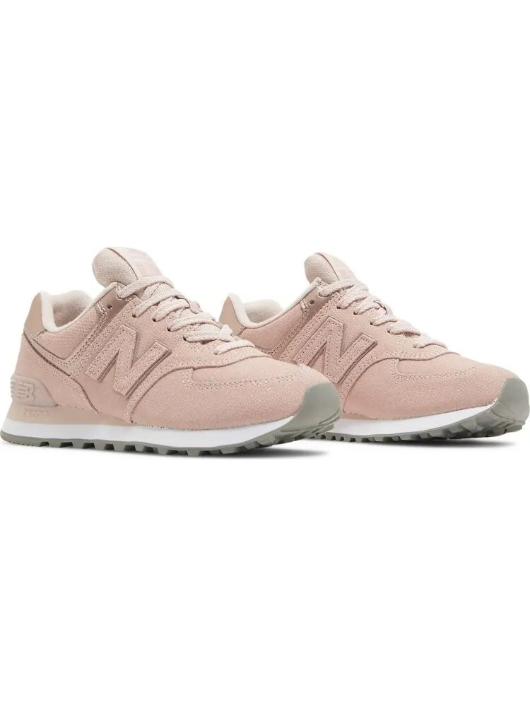 Кроссовки New Balance Wmns 574 'Pink Reptile' — изображение 8 из 8, розовый