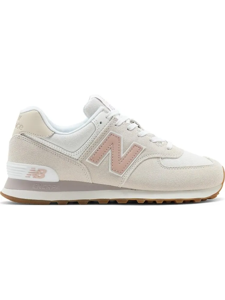 Кроссовки New Balance Wmns 574 'Tencel - Sea Salt Rose Water' — изображение 1 из 8, бежевый