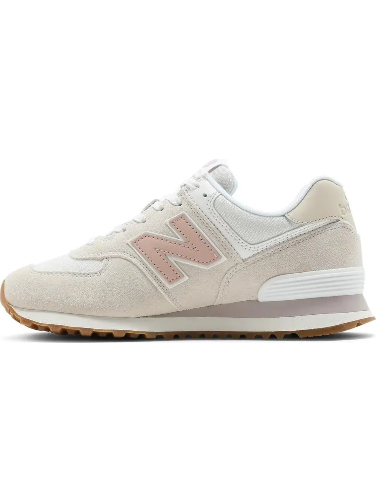Кроссовки New Balance Wmns 574 'Tencel - Sea Salt Rose Water' — изображение 3 из 8, бежевый
