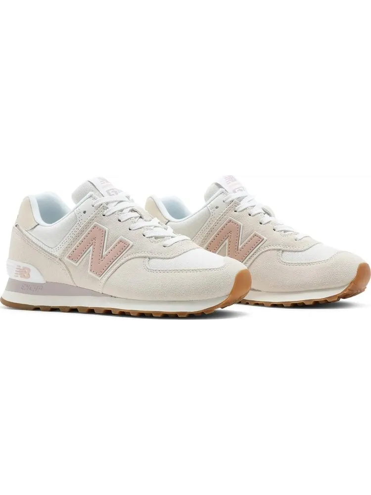 Кроссовки New Balance Wmns 574 'Tencel - Sea Salt Rose Water' — изображение 8 из 8, бежевый