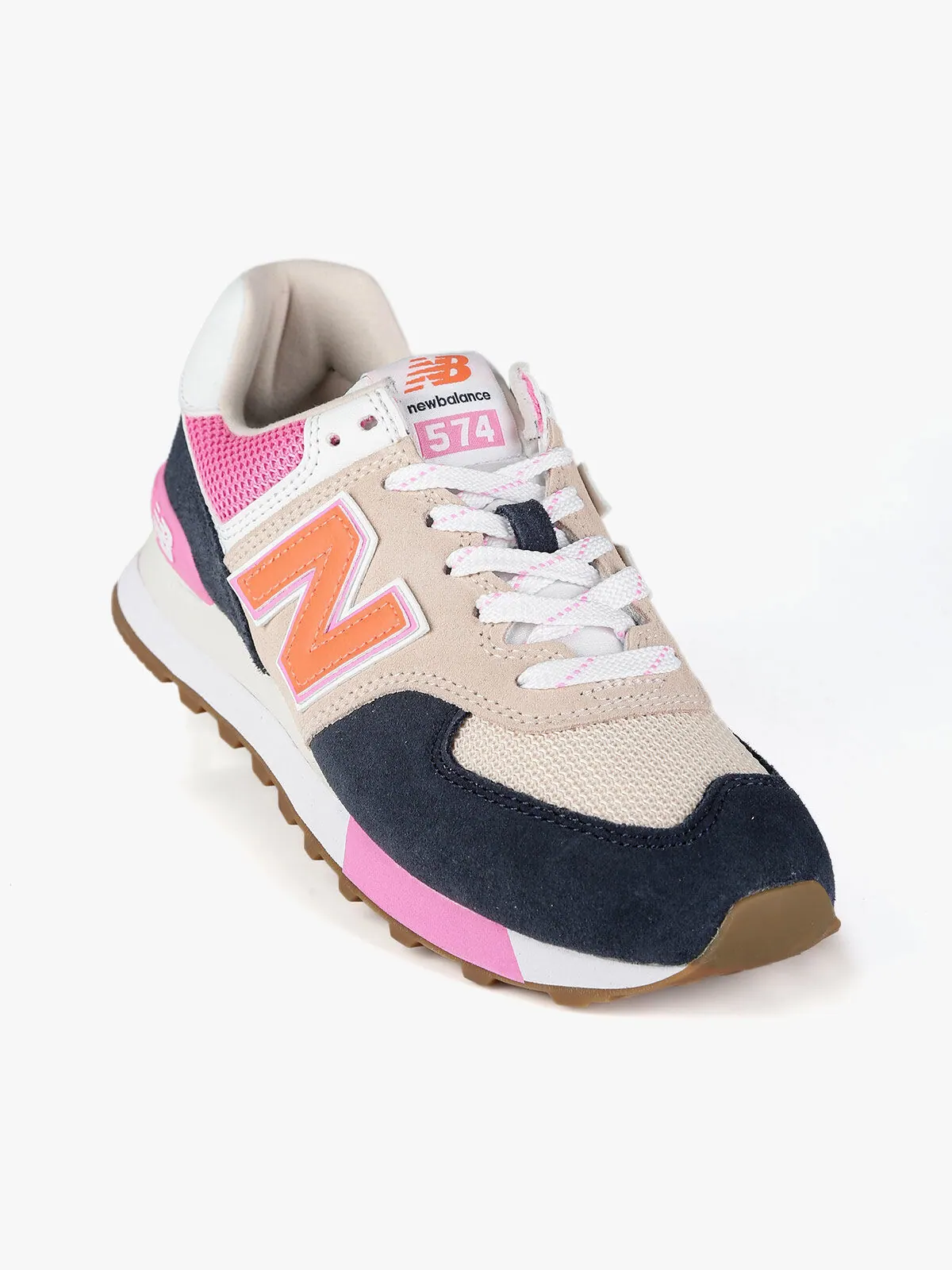 Кроссовки New Balance Wmns 574v2 Natural Indigo Vintage Rose — изображение 2 из 4, мультиколор