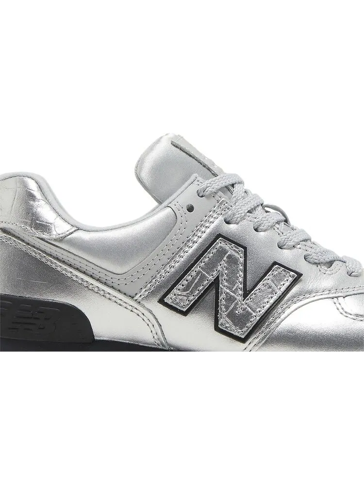 Кроссовки New Balance Wmns 574 'Silver' — изображение 2 из 8, серебряный