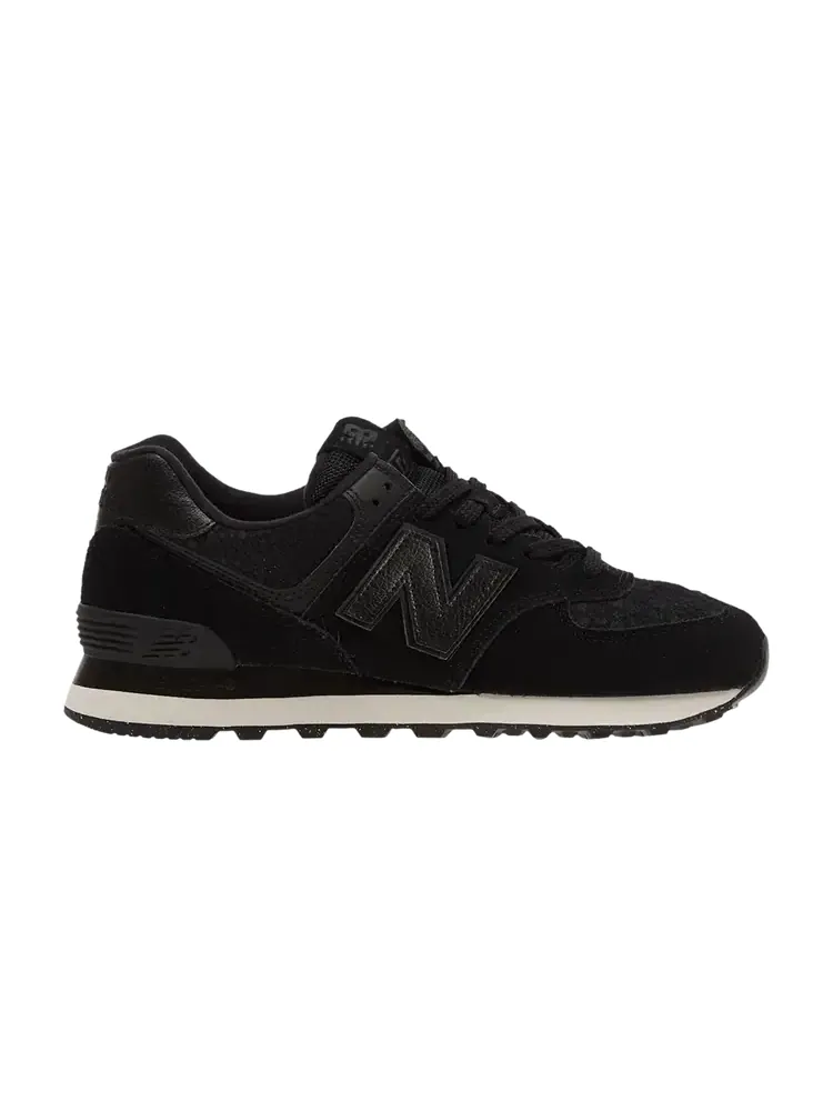 Кроссовки New Balance Wmns 574 'Black' — изображение 1 из 1, черный