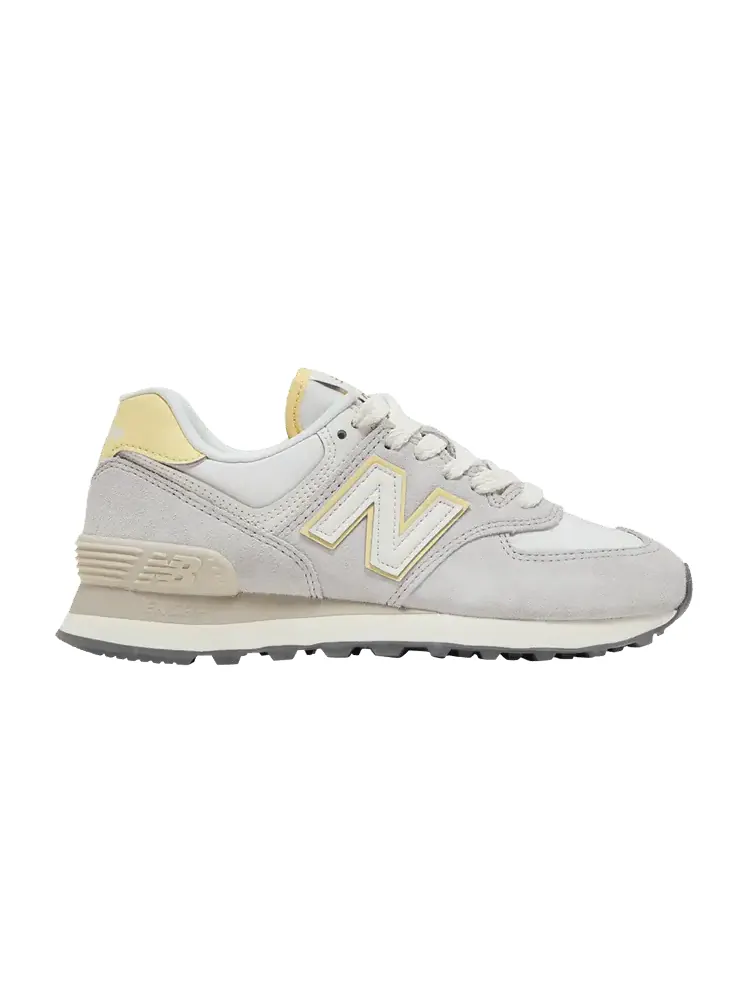Кроссовки New Balance Wmns 574 'Grey Matter Maize' — изображение 1 из 9, серый