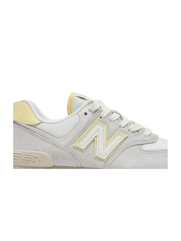 Кроссовки New Balance Wmns 574 'Grey Matter Maize' — изображение 3 из 9, серый