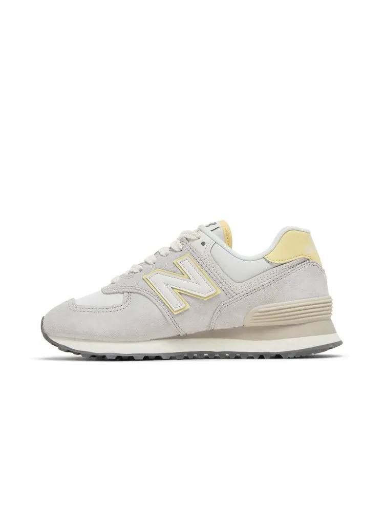 Кроссовки New Balance Wmns 574 'Grey Matter Maize' — изображение 4 из 9, серый