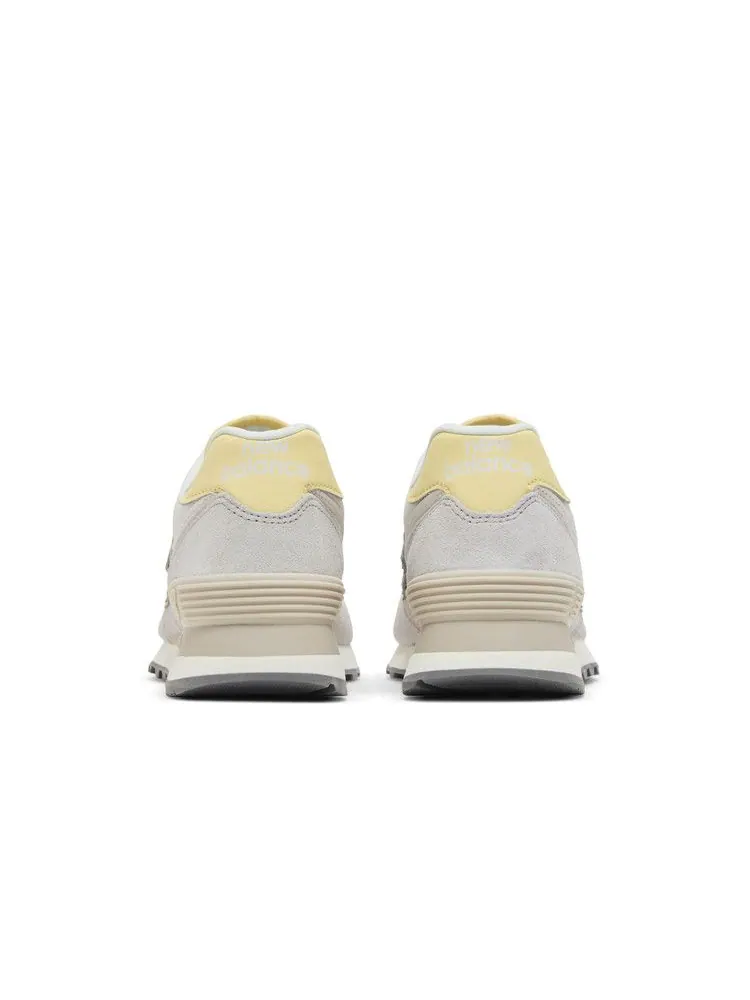 Кроссовки New Balance Wmns 574 'Grey Matter Maize' — изображение 7 из 9, серый
