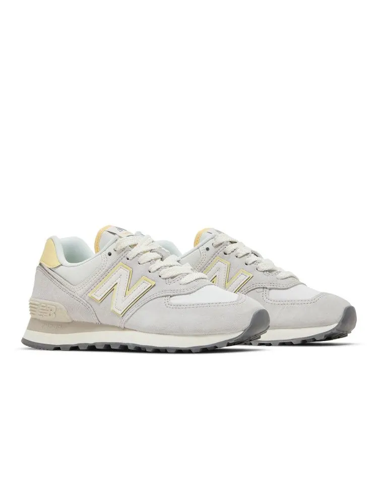 Кроссовки New Balance Wmns 574 'Grey Matter Maize' — изображение 9 из 9, серый