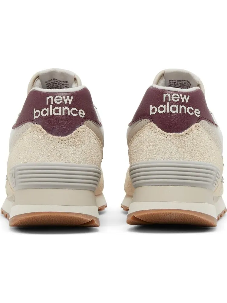 Кроссовки New Balance Wmns 574v2 'Moonbeam Burgundy' — изображение 6 из 7, бежевый