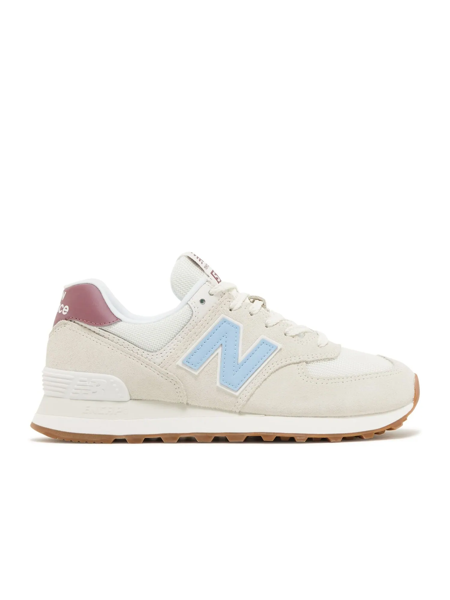 Кроссовки New Balance Wmns 574 'Sea Salt Blue Haze' — изображение 1 из 4, бежевый