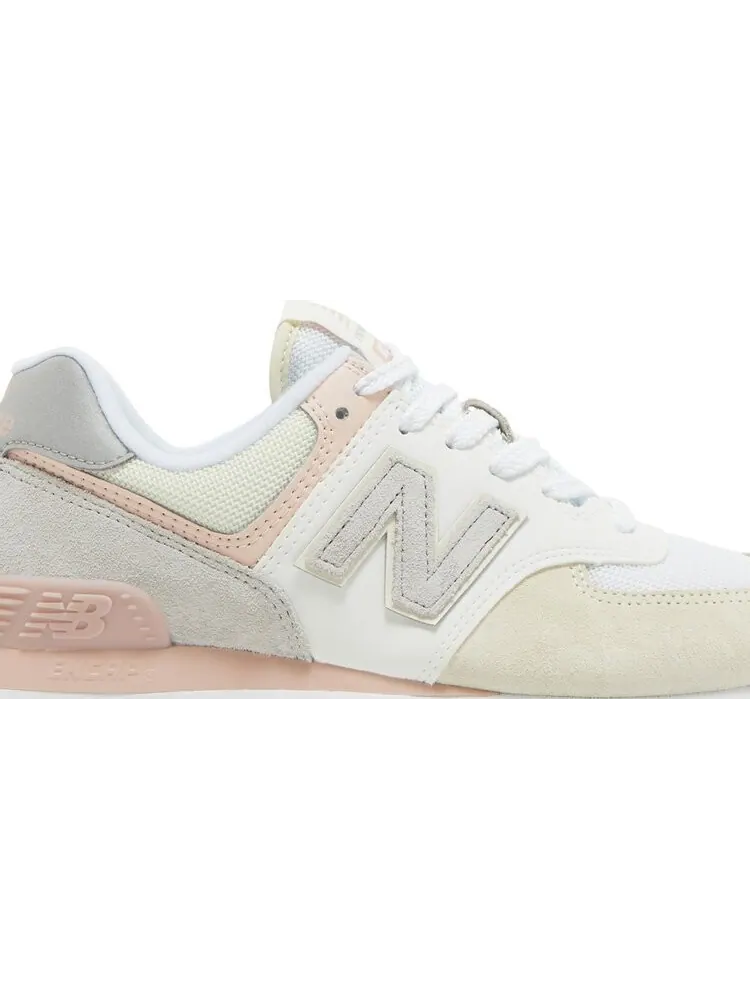 Кроссовки New Balance Wmns 574 'Grey Pink' — изображение 2 из 8, серый