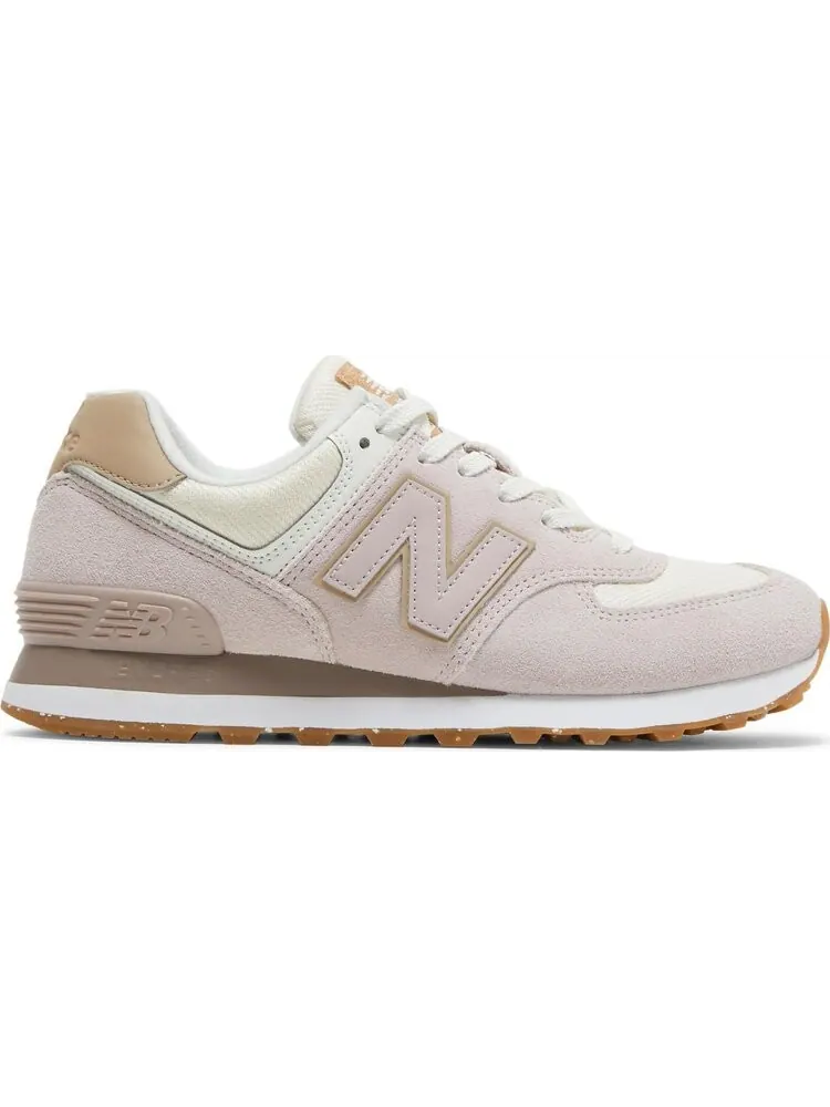 Кроссовки New Balance Wmns 574 'Space Pink Angora' — изображение 1 из 8, коричневый