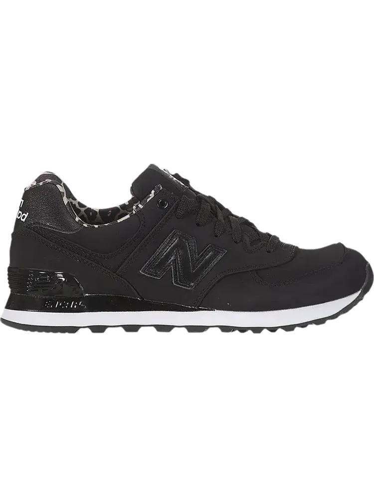 Кроссовки New Balance Wl574 'Leopard' — изображение 1 из 1, черный
