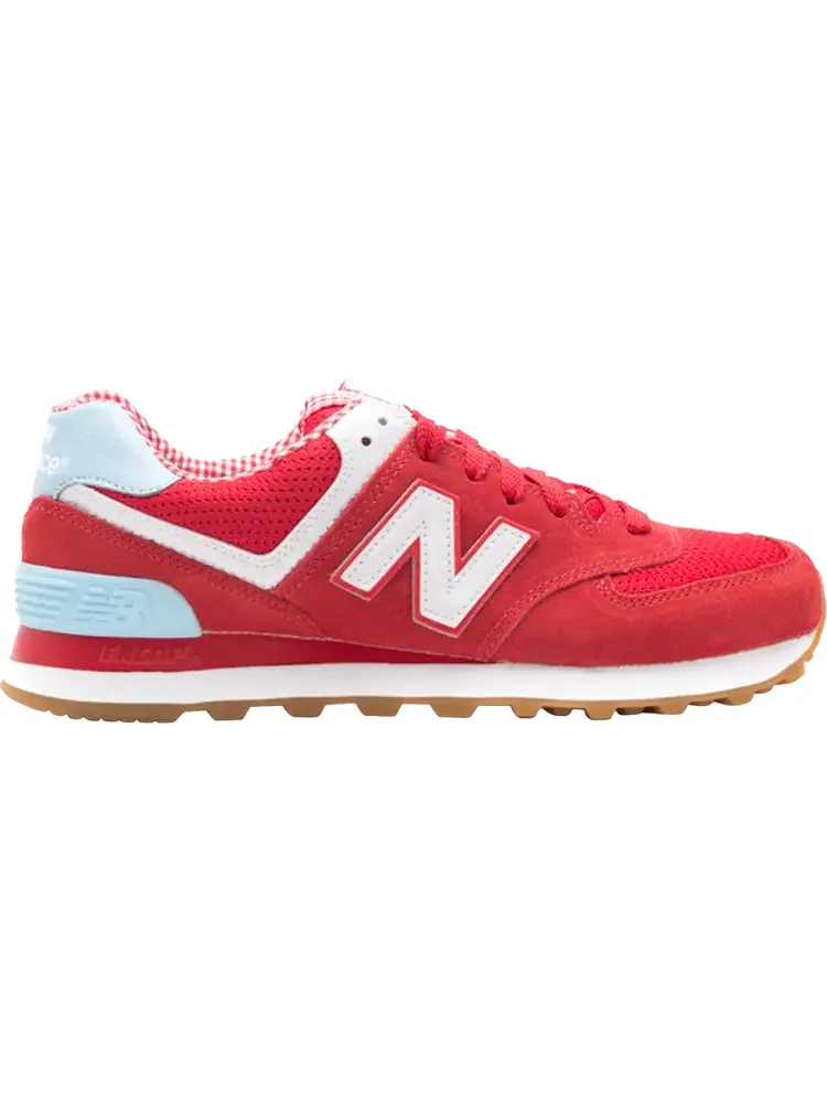 Кроссовки New Balance Wmns 574 'Picnic Pack' — изображение 1 из 1, красный