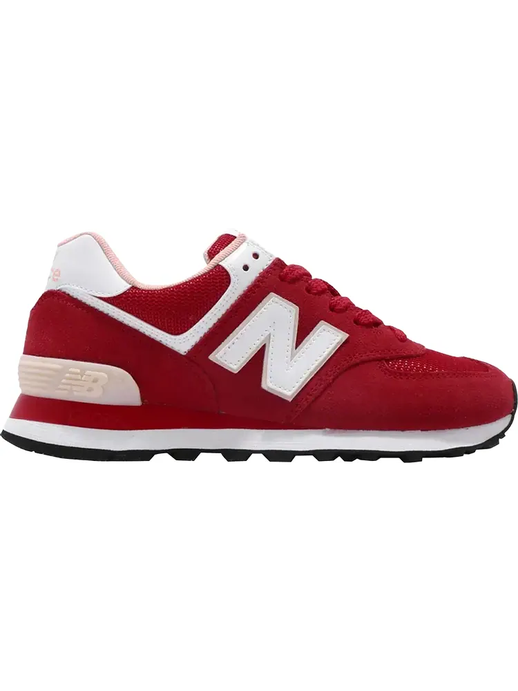 Кроссовки New Balance 574 'Pink White' — изображение 1 из 1, красный