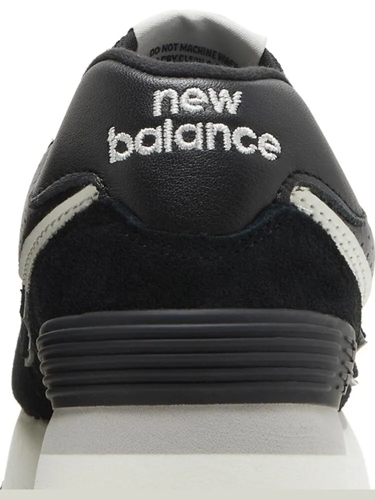 Кроссовки New Balance Wmns 574+ — изображение 7 из 8, черный/белый