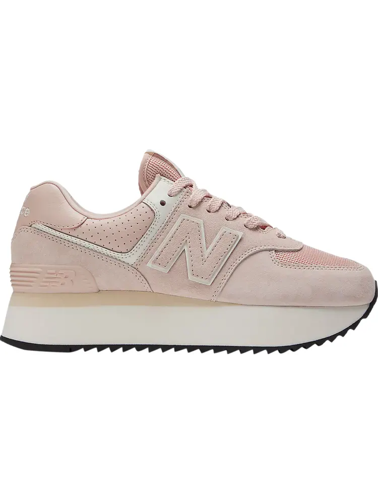 Кроссовки New Balance Wmns 574+ 'Pink' — изображение 1 из 1, розовый