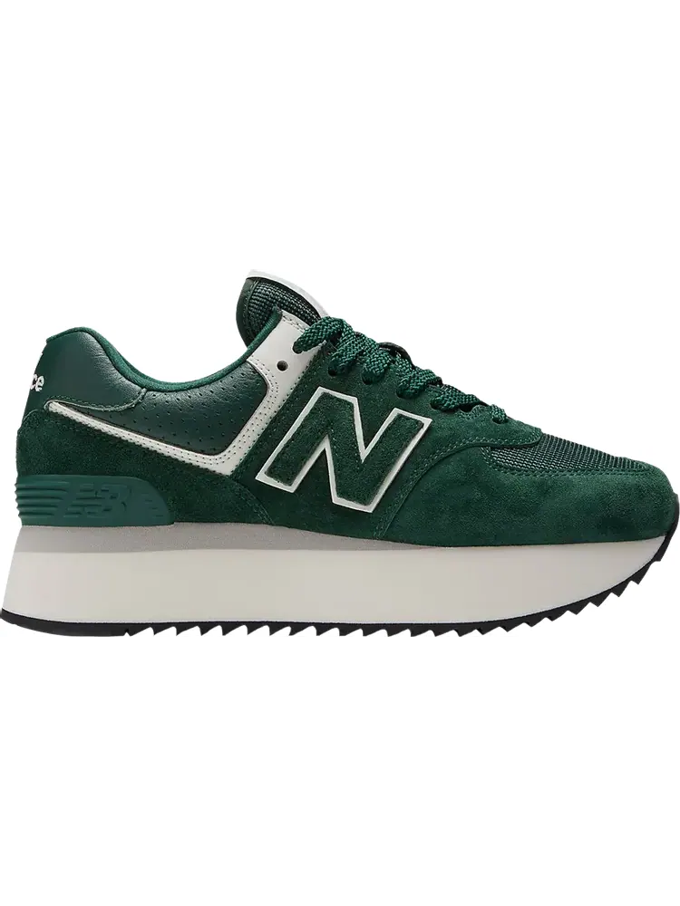 Кроссовки New Balance Wmns 574+ 'Acidic Green' — изображение 1 из 1, зеленый
