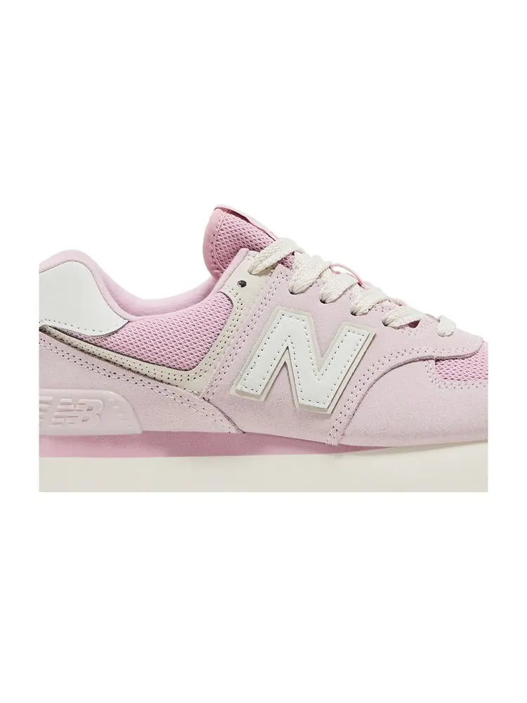Кроссовки Wmns 574+ 'Mid Century Pink' — изображение 2 из 8, розовый