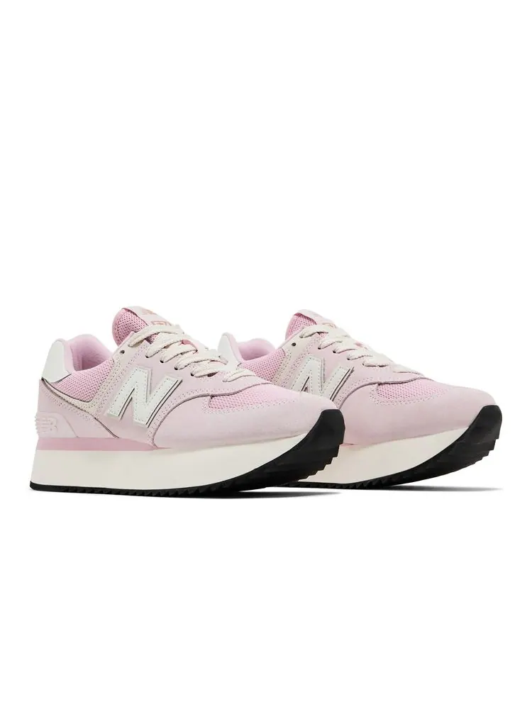 Кроссовки Wmns 574+ 'Mid Century Pink' — изображение 8 из 8, розовый