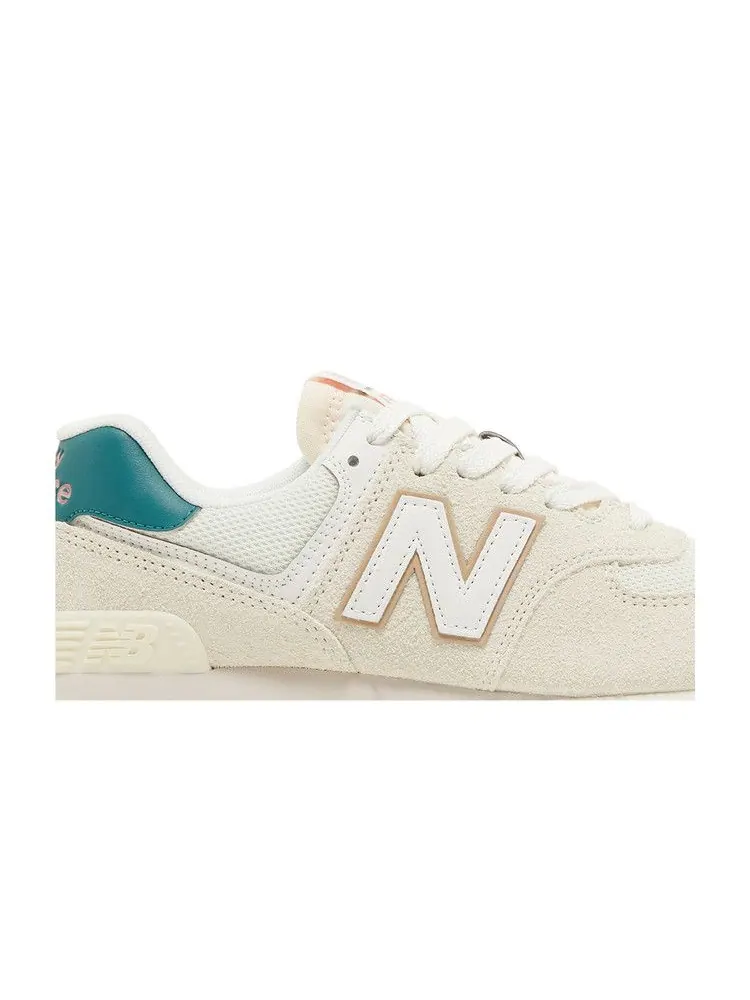 Кроссовки New Balance Wmns 574+ 'Turtledove Vintage Teal' — изображение 3 из 9, серый