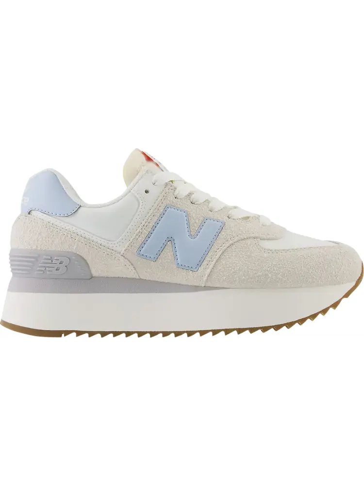 Кроссовки Wmns 574+ 'Moonbeam Light Chrome Blue' — изображение 1 из 1, бежевый