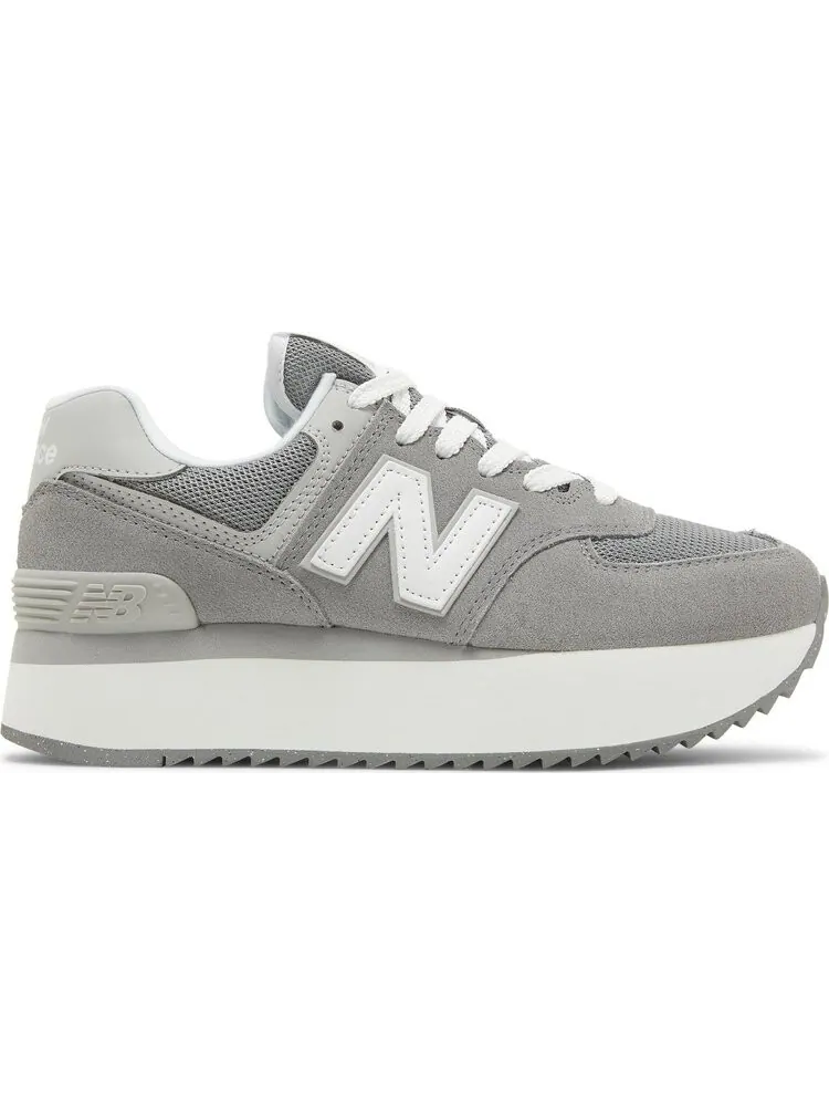Кроссовки Wmns 574+ 'Shadow Grey' — изображение 1 из 4, серый