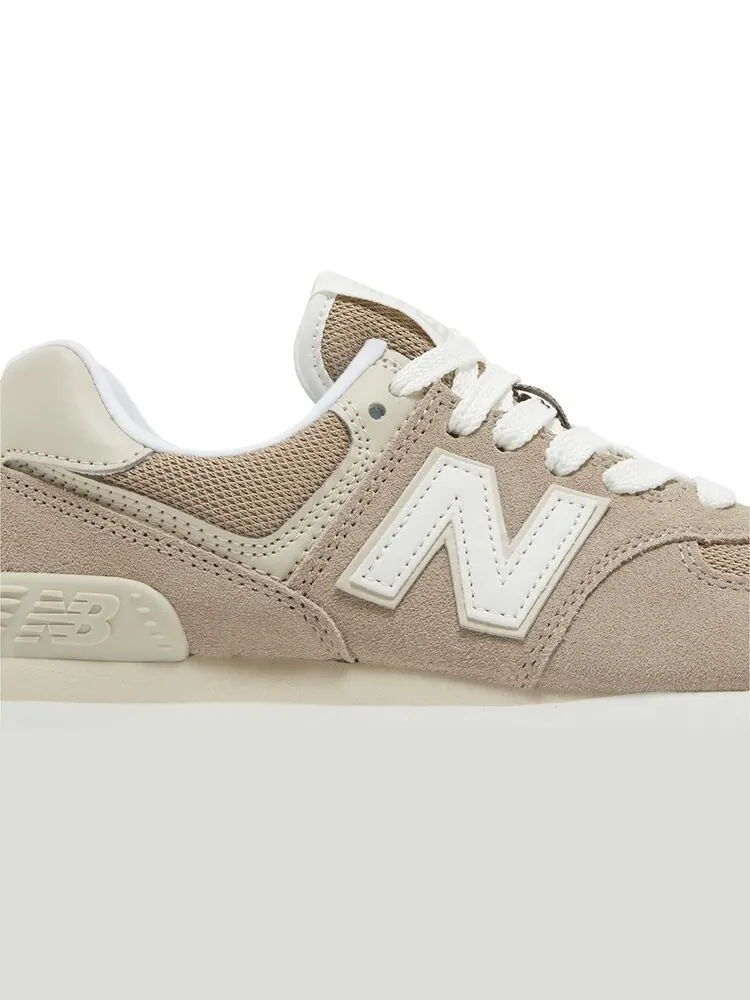 Кроссовки Wmns 574+ 'Driftwood Timberwolf' — изображение 2 из 4, бежевый